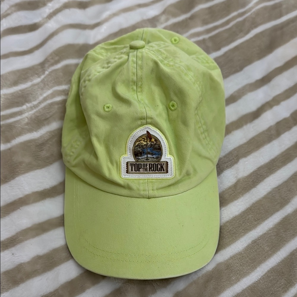 Top of the Rock Lime Green Cap